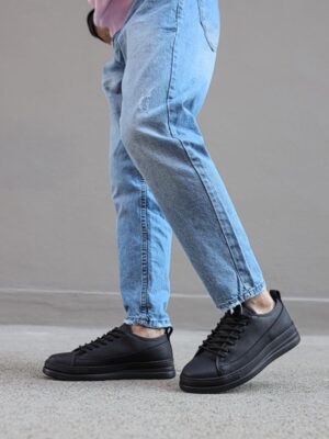 Lisinya941  Sneakers Ayakkabı  Siyah (Siyah Taban)