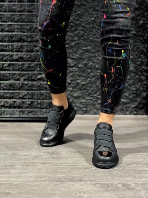 Lisinya941  Sneakers Ayakkabı  Siyah (Siyah Taban)