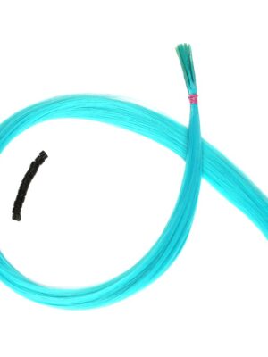 Lisinya201 Renkli Sentetik Boncuk Kaynaklık Saç + Takım Aparatı / Petrol Mavi/ 10 Adet