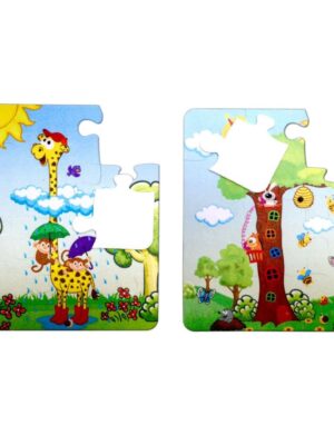 Lisinya247  Zürafa 3+ Keçe Yapboz - 3 Yaş Puzzle